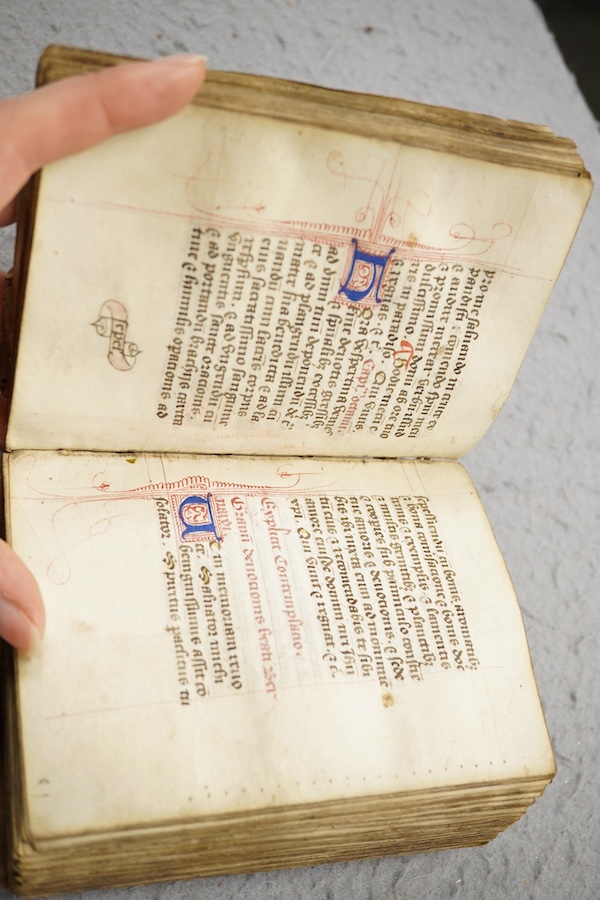 Manuscript devotional work; England, first half of 15th century